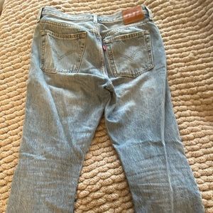 Levi’s 501 Jeans, size: W29 L28, Light blue, distressed